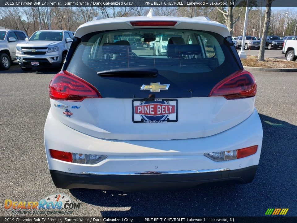 2019 Chevrolet Bolt EV Premier Summit White / Dark Galvanized Gray Photo #5