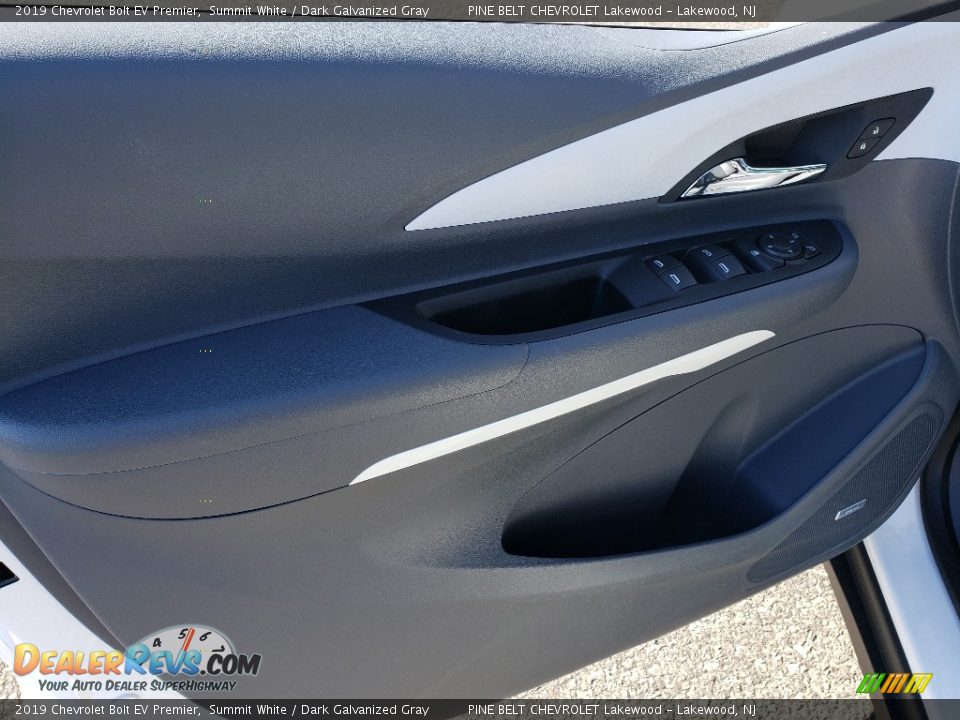 2019 Chevrolet Bolt EV Premier Summit White / Dark Galvanized Gray Photo #8