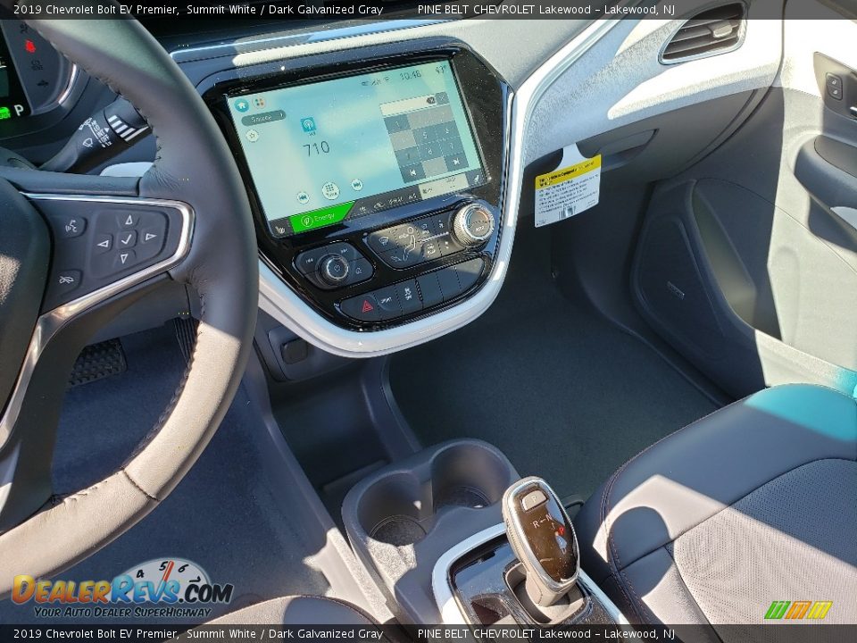 2019 Chevrolet Bolt EV Premier Summit White / Dark Galvanized Gray Photo #10