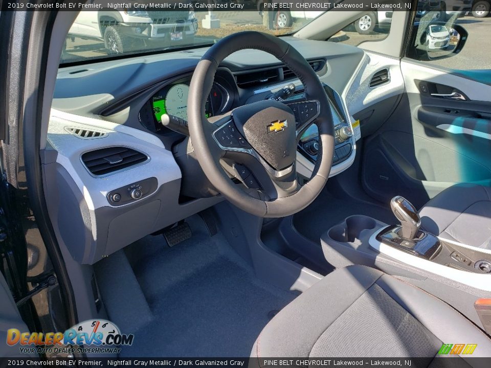 2019 Chevrolet Bolt EV Premier Nightfall Gray Metallic / Dark Galvanized Gray Photo #7