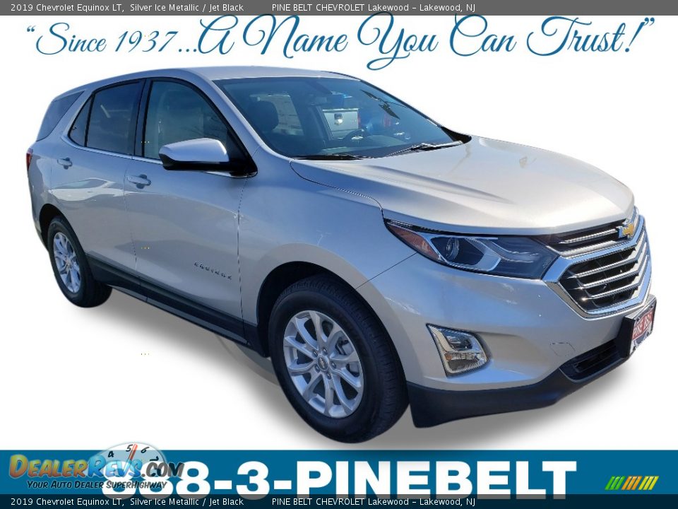 2019 Chevrolet Equinox LT Silver Ice Metallic / Jet Black Photo #1