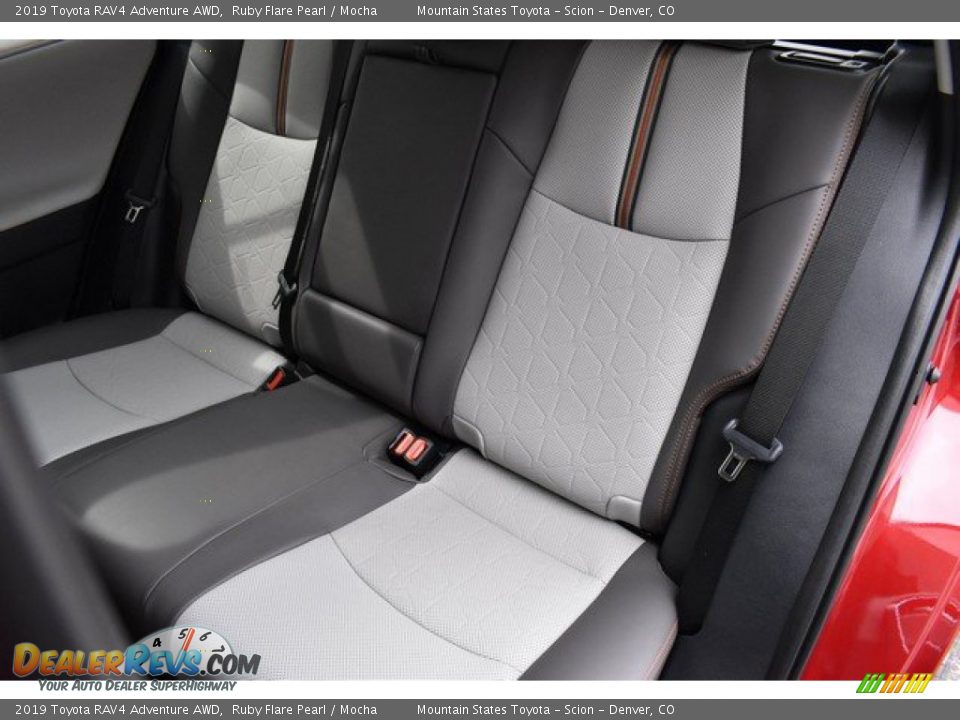 2019 Toyota RAV4 Adventure AWD Ruby Flare Pearl / Mocha Photo #9