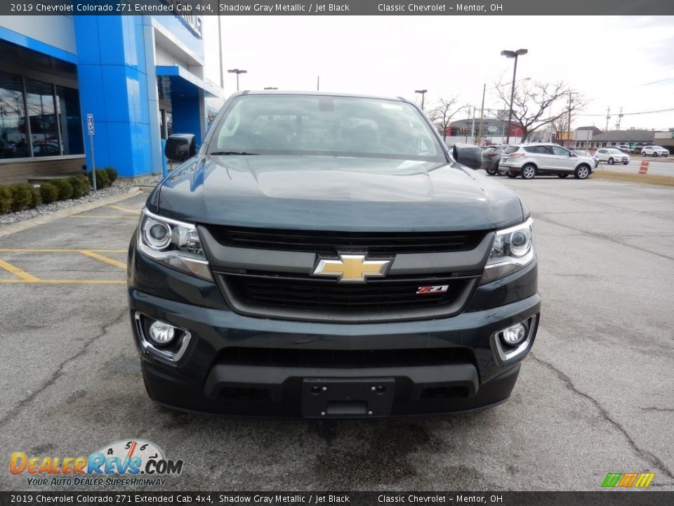 2019 Chevrolet Colorado Z71 Extended Cab 4x4 Shadow Gray Metallic / Jet Black Photo #2