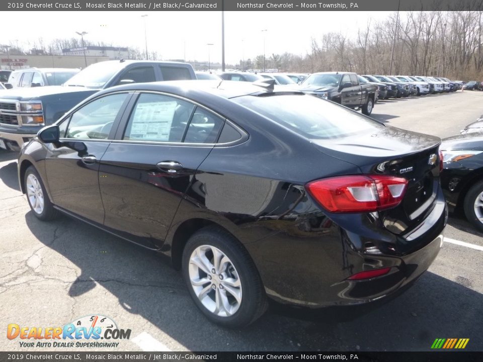 2019 Chevrolet Cruze LS Mosaic Black Metallic / Jet Black/­Galvanized Photo #3