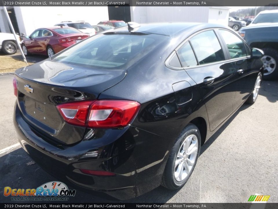 2019 Chevrolet Cruze LS Mosaic Black Metallic / Jet Black/­Galvanized Photo #5