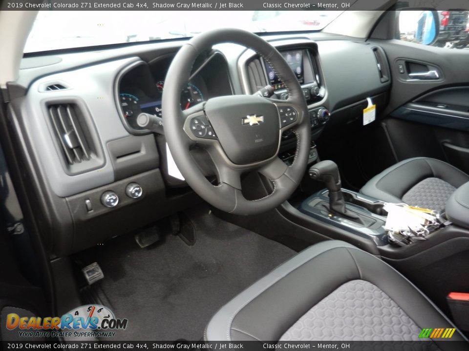 2019 Chevrolet Colorado Z71 Extended Cab 4x4 Shadow Gray Metallic / Jet Black Photo #6