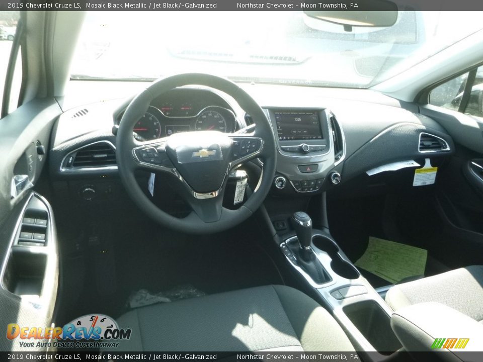 2019 Chevrolet Cruze LS Mosaic Black Metallic / Jet Black/­Galvanized Photo #13