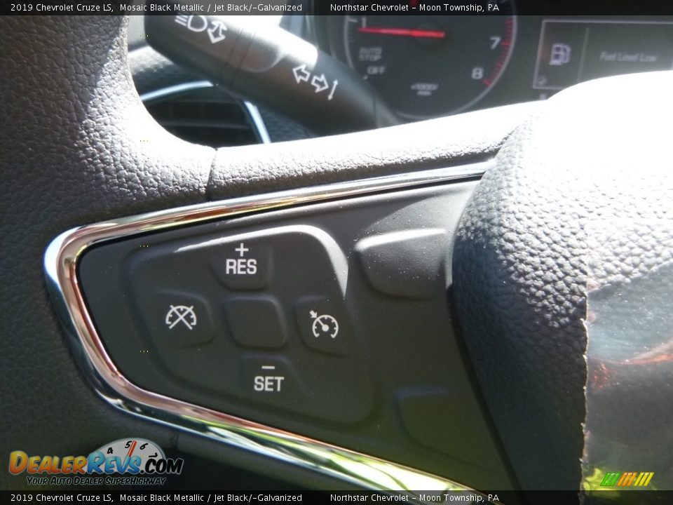2019 Chevrolet Cruze LS Mosaic Black Metallic / Jet Black/­Galvanized Photo #20