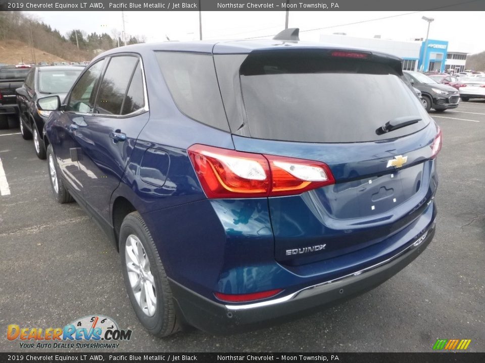 2019 Chevrolet Equinox LT AWD Pacific Blue Metallic / Jet Black Photo #3