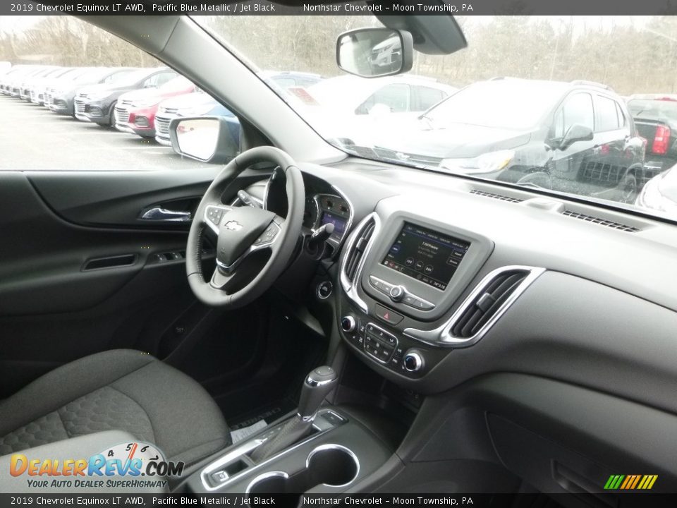 2019 Chevrolet Equinox LT AWD Pacific Blue Metallic / Jet Black Photo #10