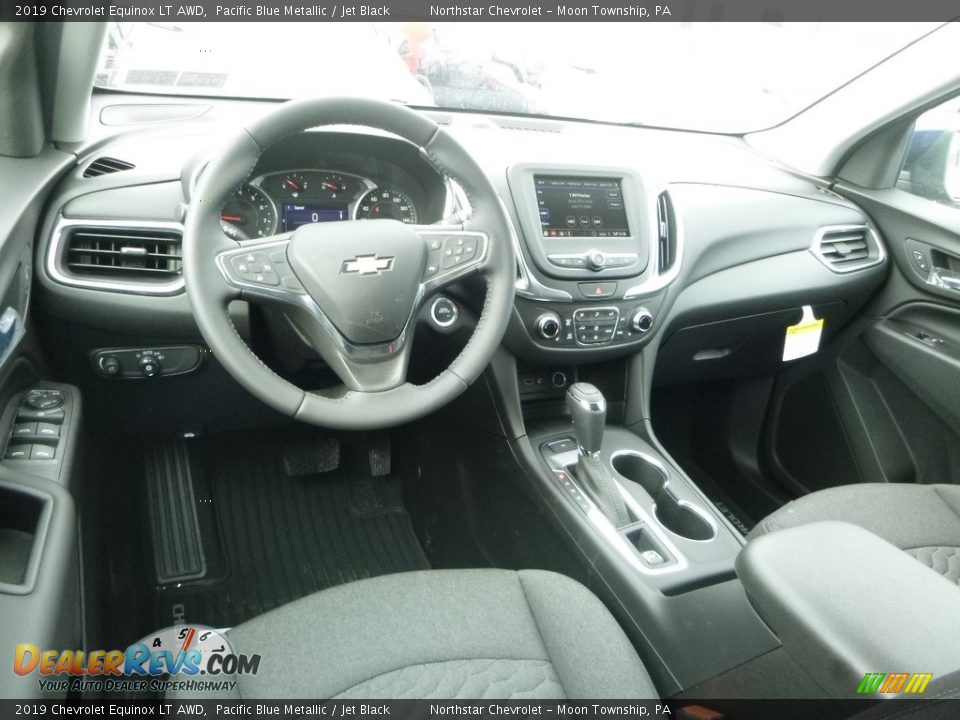 2019 Chevrolet Equinox LT AWD Pacific Blue Metallic / Jet Black Photo #12