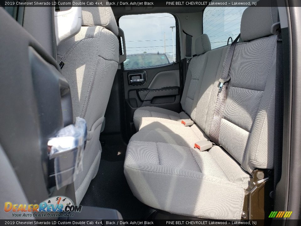 Rear Seat of 2019 Chevrolet Silverado LD Custom Double Cab 4x4 Photo #6