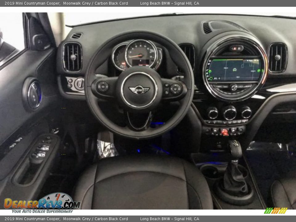 2019 Mini Countryman Cooper Moonwalk Grey / Carbon Black Cord Photo #4