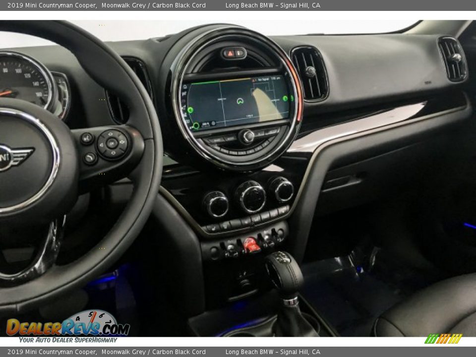 2019 Mini Countryman Cooper Moonwalk Grey / Carbon Black Cord Photo #5
