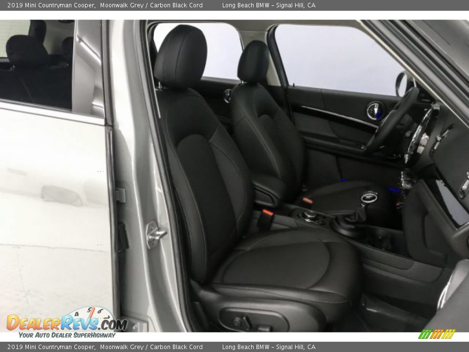 2019 Mini Countryman Cooper Moonwalk Grey / Carbon Black Cord Photo #6