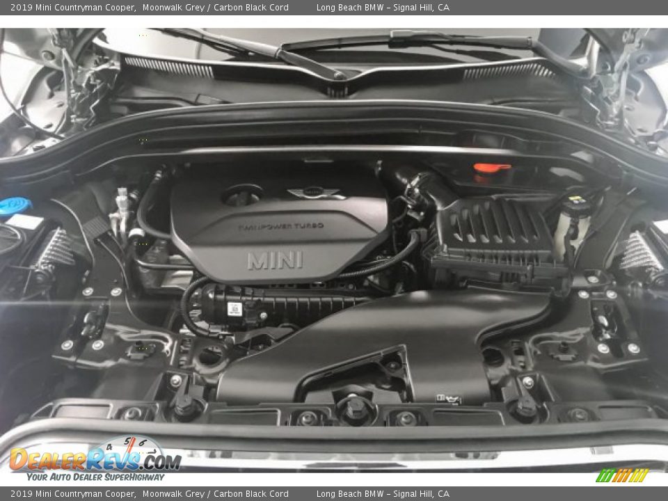 2019 Mini Countryman Cooper Moonwalk Grey / Carbon Black Cord Photo #9