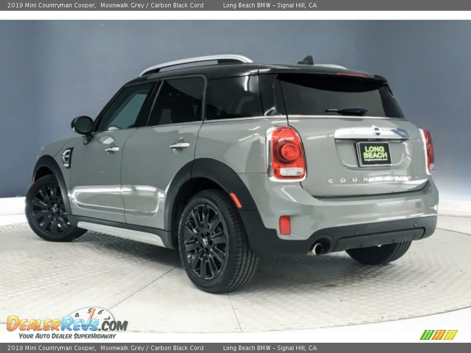 2019 Mini Countryman Cooper Moonwalk Grey / Carbon Black Cord Photo #10