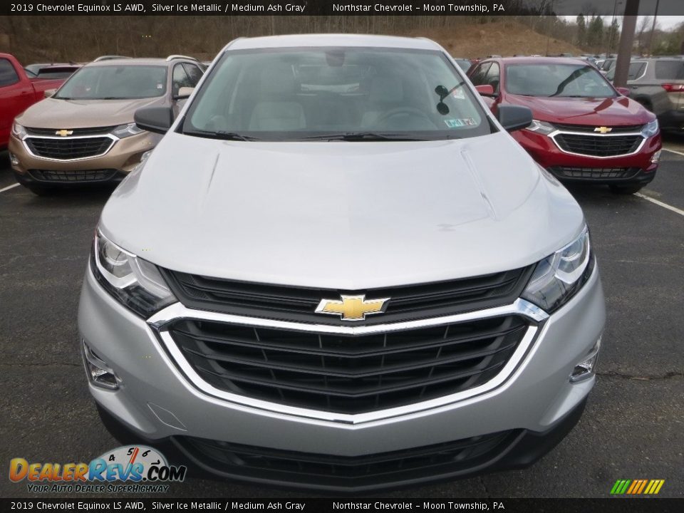 2019 Chevrolet Equinox LS AWD Silver Ice Metallic / Medium Ash Gray Photo #8