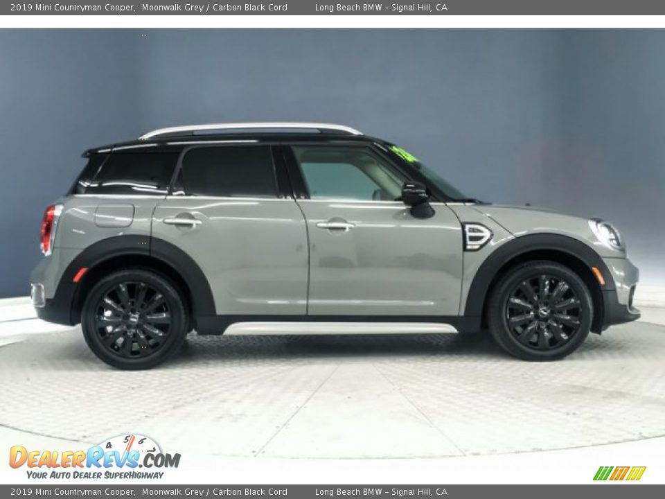 2019 Mini Countryman Cooper Moonwalk Grey / Carbon Black Cord Photo #19
