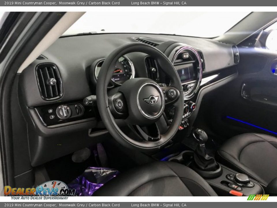 2019 Mini Countryman Cooper Moonwalk Grey / Carbon Black Cord Photo #20