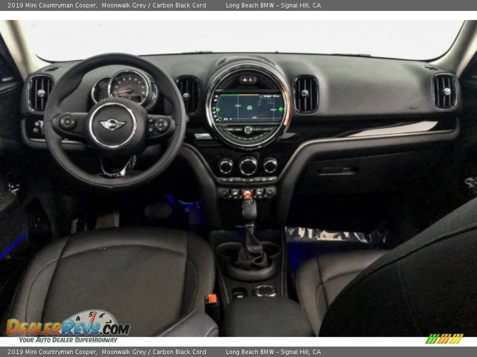 2019 Mini Countryman Cooper Moonwalk Grey / Carbon Black Cord Photo #23