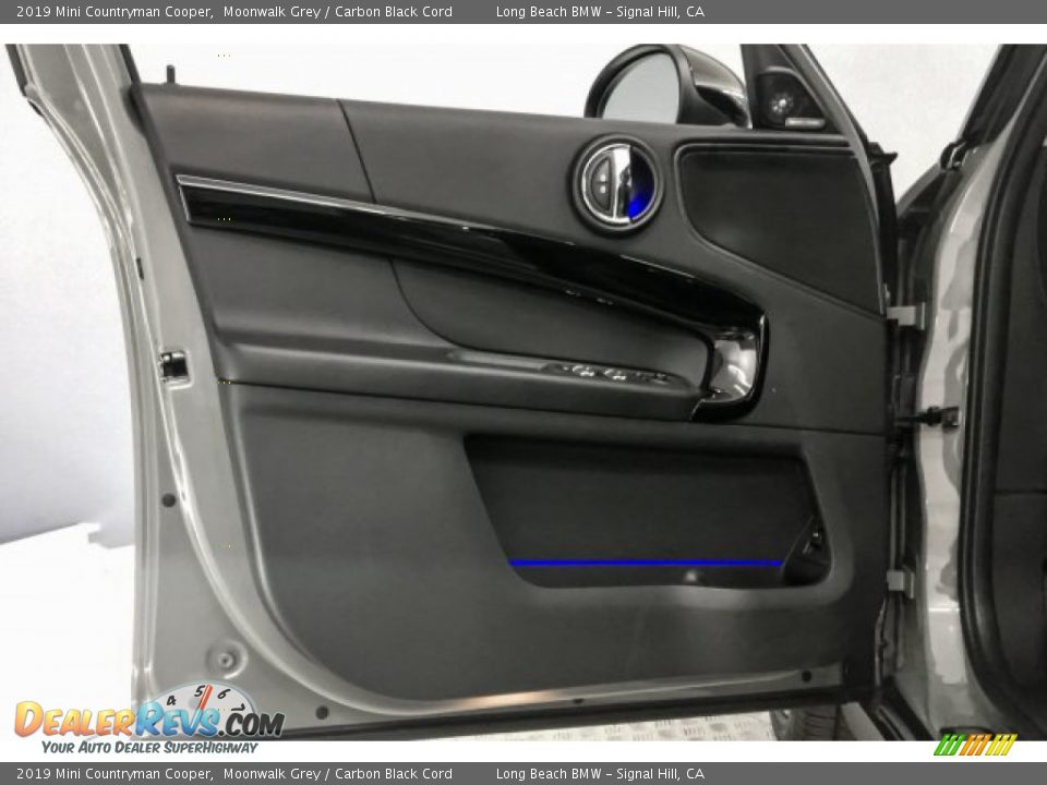 2019 Mini Countryman Cooper Moonwalk Grey / Carbon Black Cord Photo #24