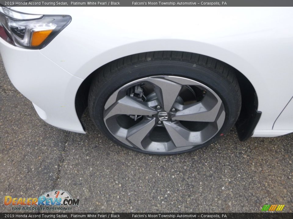 2019 Honda Accord Touring Sedan Platinum White Pearl / Black Photo #2