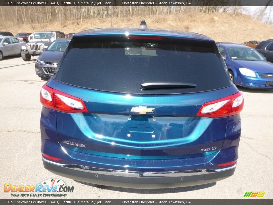 2019 Chevrolet Equinox LT AWD Pacific Blue Metallic / Jet Black Photo #4