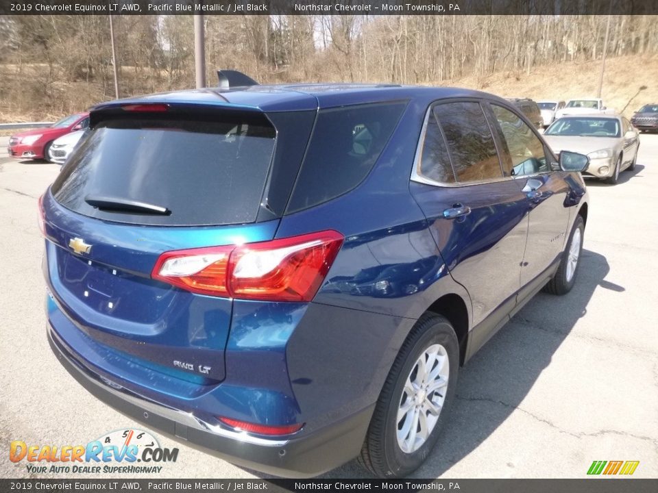 2019 Chevrolet Equinox LT AWD Pacific Blue Metallic / Jet Black Photo #5