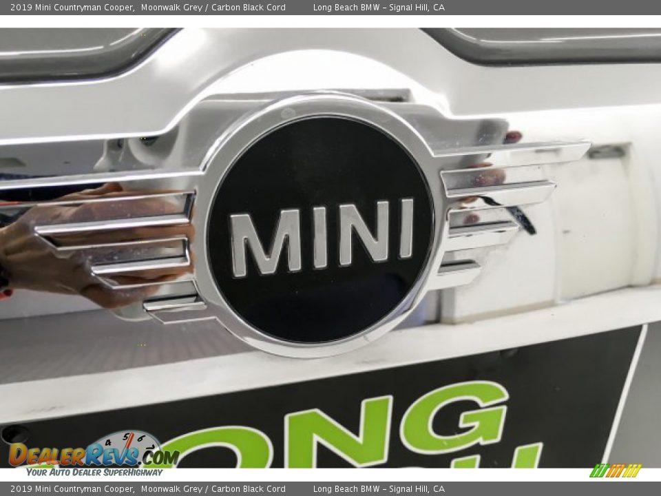 2019 Mini Countryman Cooper Moonwalk Grey / Carbon Black Cord Photo #26