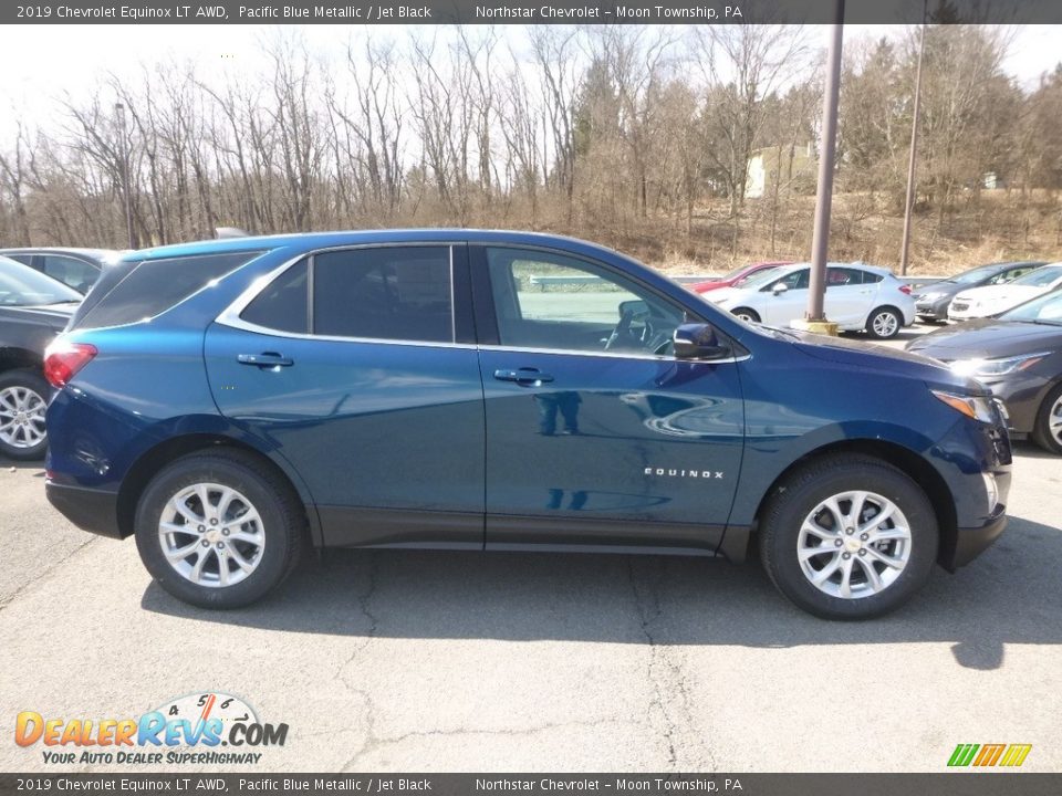2019 Chevrolet Equinox LT AWD Pacific Blue Metallic / Jet Black Photo #6
