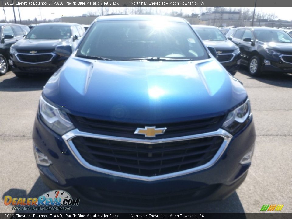 2019 Chevrolet Equinox LT AWD Pacific Blue Metallic / Jet Black Photo #8