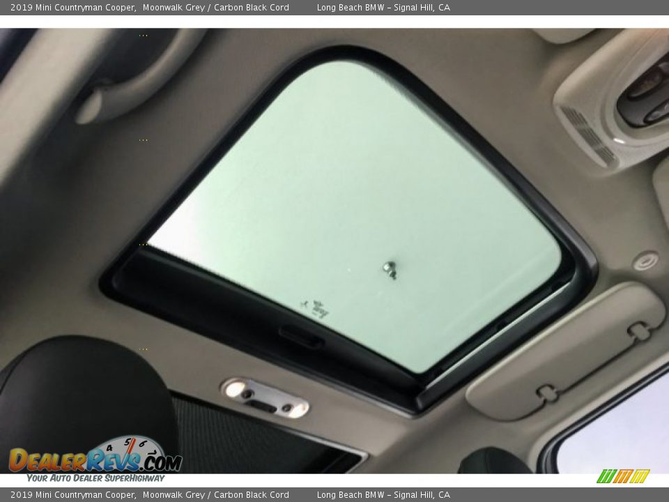 2019 Mini Countryman Cooper Moonwalk Grey / Carbon Black Cord Photo #28
