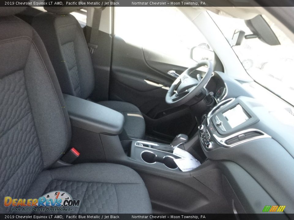 2019 Chevrolet Equinox LT AWD Pacific Blue Metallic / Jet Black Photo #10