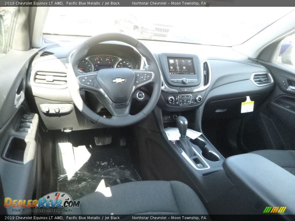 2019 Chevrolet Equinox LT AWD Pacific Blue Metallic / Jet Black Photo #13