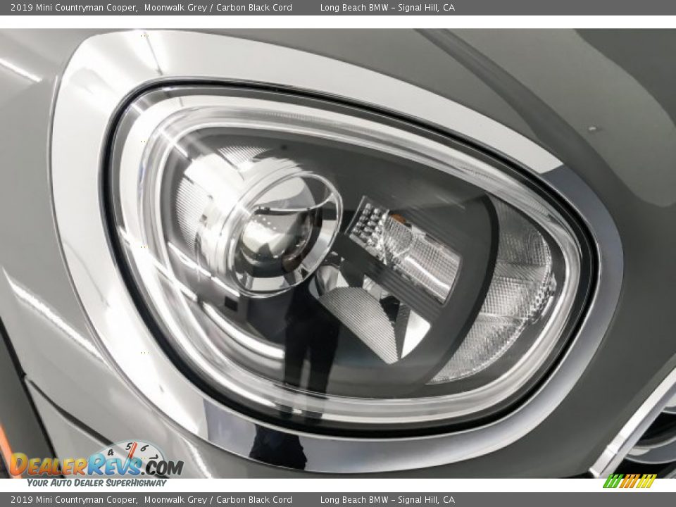 2019 Mini Countryman Cooper Moonwalk Grey / Carbon Black Cord Photo #31