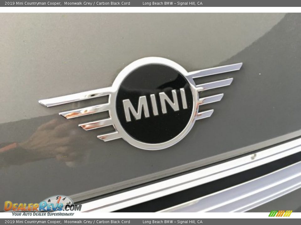 2019 Mini Countryman Cooper Moonwalk Grey / Carbon Black Cord Photo #32