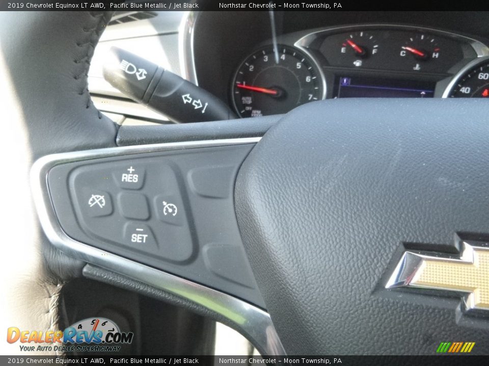 2019 Chevrolet Equinox LT AWD Pacific Blue Metallic / Jet Black Photo #20