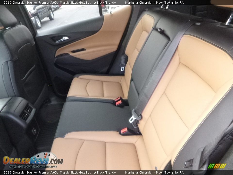 2019 Chevrolet Equinox Premier AWD Mosaic Black Metallic / Jet Black/Brandy Photo #12