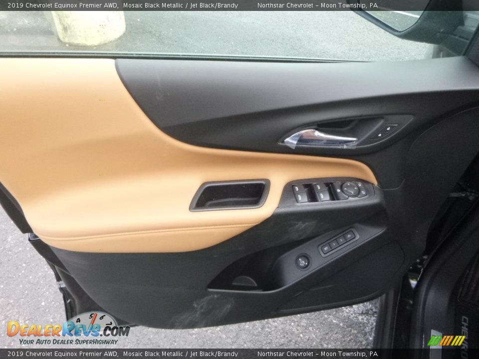 2019 Chevrolet Equinox Premier AWD Mosaic Black Metallic / Jet Black/Brandy Photo #14