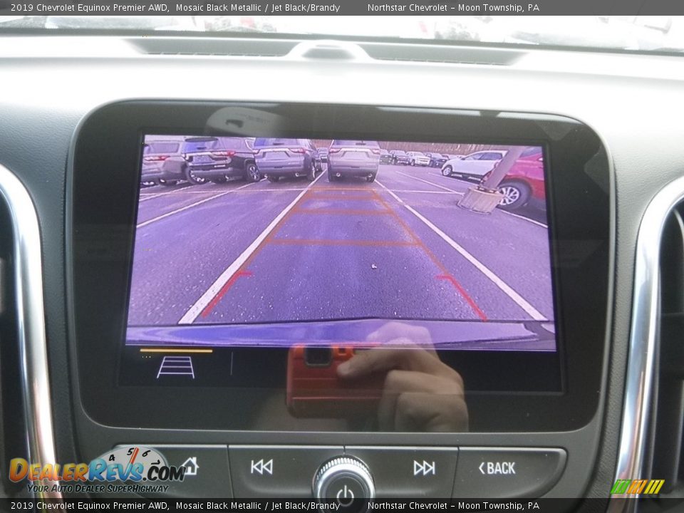 2019 Chevrolet Equinox Premier AWD Mosaic Black Metallic / Jet Black/Brandy Photo #18