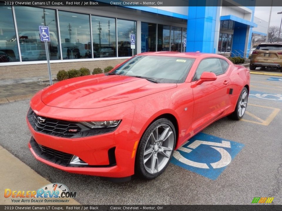 2019 Chevrolet Camaro LT Coupe Red Hot / Jet Black Photo #1