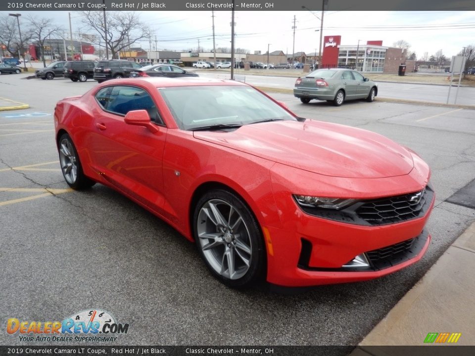 2019 Chevrolet Camaro LT Coupe Red Hot / Jet Black Photo #3