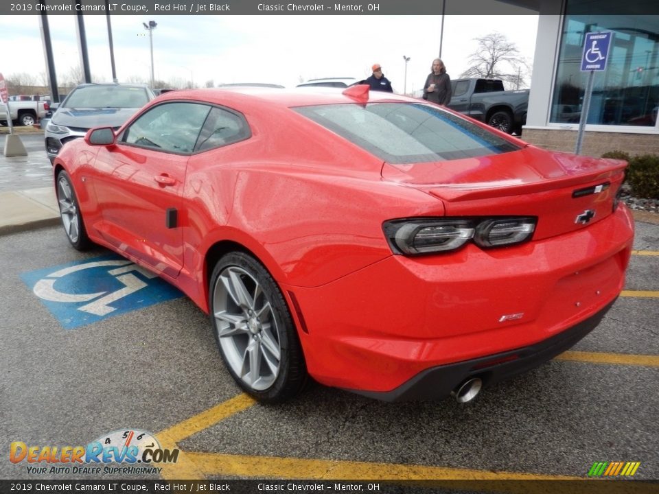 2019 Chevrolet Camaro LT Coupe Red Hot / Jet Black Photo #5