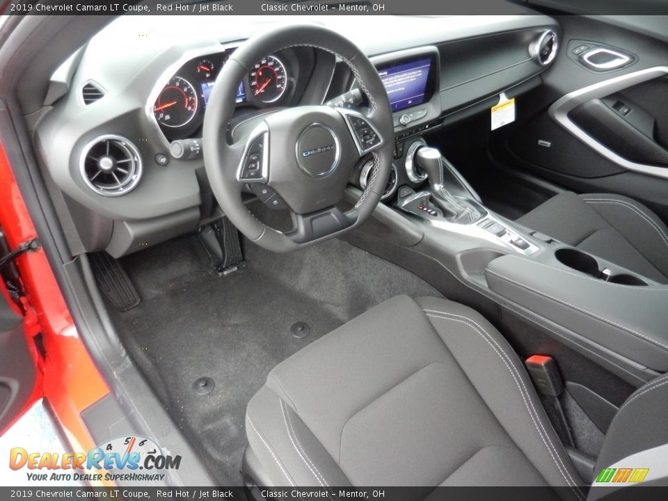2019 Chevrolet Camaro LT Coupe Red Hot / Jet Black Photo #6