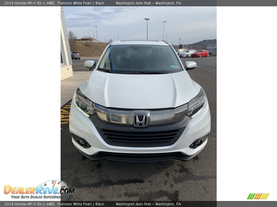 2019 Honda HR-V EX-L AWD Platinum White Pearl / Black Photo #3