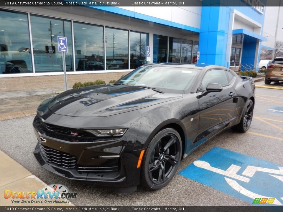 2019 Chevrolet Camaro SS Coupe Mosaic Black Metallic / Jet Black Photo #1