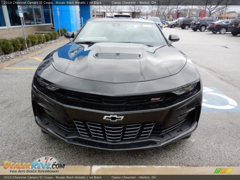 2019 Chevrolet Camaro SS Coupe Mosaic Black Metallic / Jet Black Photo #2