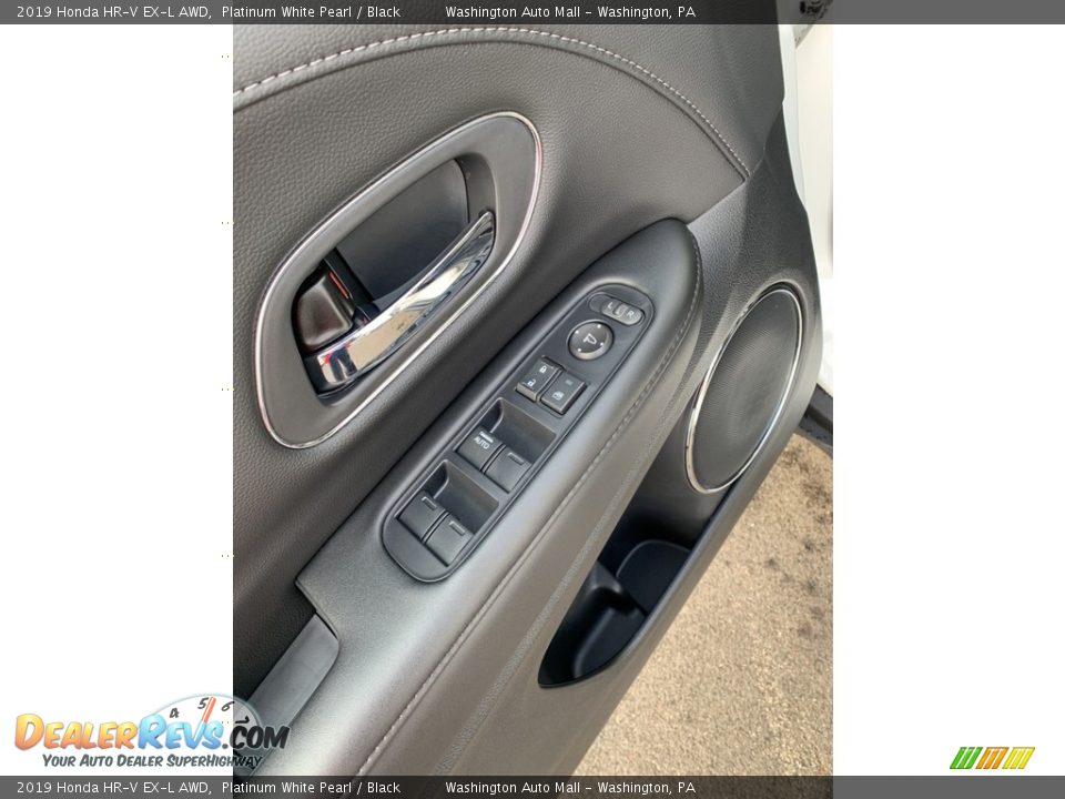 2019 Honda HR-V EX-L AWD Platinum White Pearl / Black Photo #9