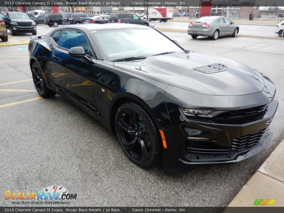 2019 Chevrolet Camaro SS Coupe Mosaic Black Metallic / Jet Black Photo #3